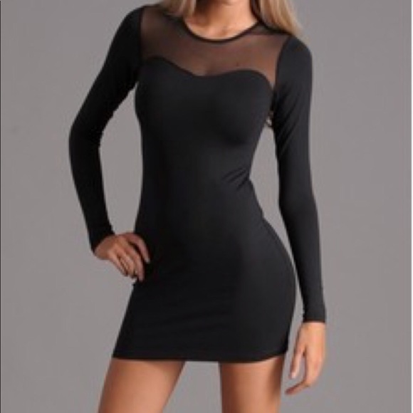 David Lerner Long Sleeve Dress - Picture 2 of 3